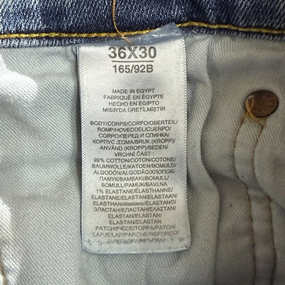 Polo Ralph Lauren The Varick Slim Straight‎ Jeans Men's Size 36 x 30